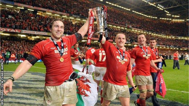 Wales won the 2008 Grand Slam in Warren Gatland's first season in charge