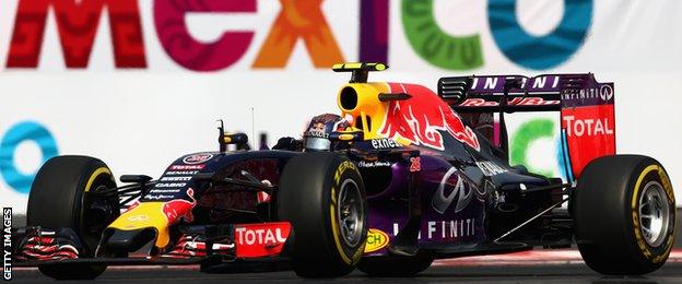 Kvyat was on course for a third-place finish in Mexico before Williams' Valtteri Bottas overtook him when the safety car was released