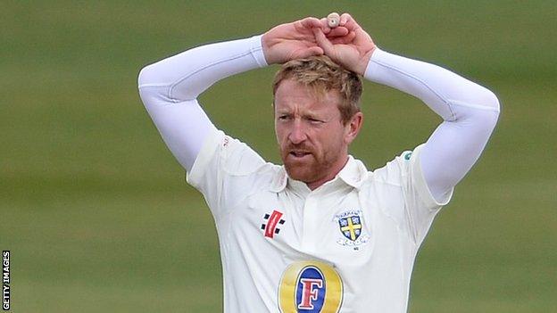 Durham captain Paul Collingwood