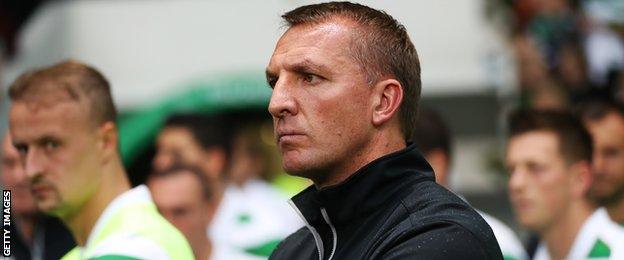 Celtic manager Brendan Rodgers