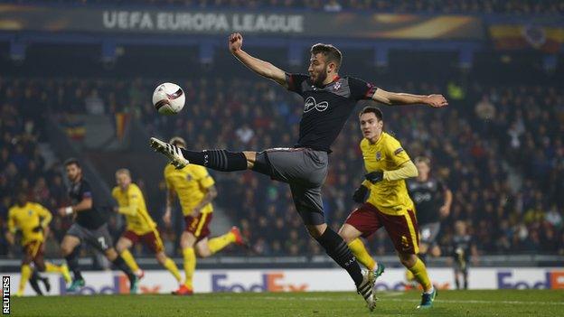 Sparta Prague v Southampton