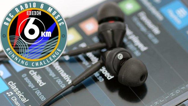 6 Music running challenge