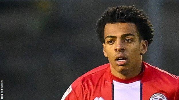 Caleb Watts spent time on loan with League Two side Crawley Town last season