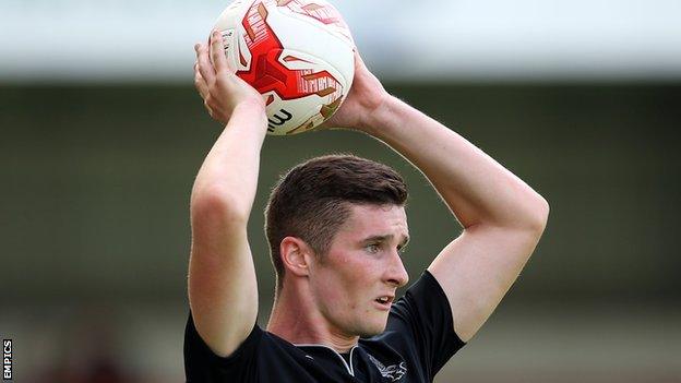 Corey Whelan featured for Liverpool in a pre-season friendly in 2016