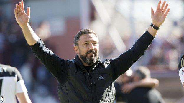 Aberdeen manager Derek McInnes