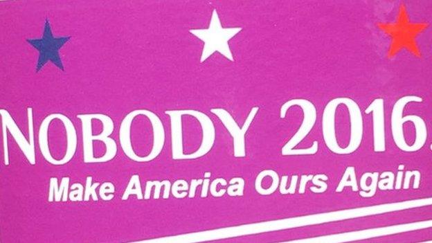 Nobody 2016 sticker