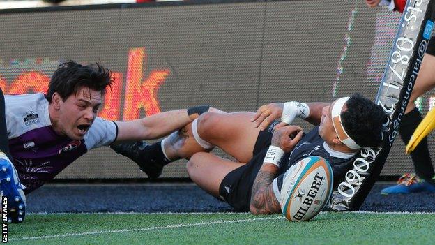 Newcastle Falcons v Cornish Pirates