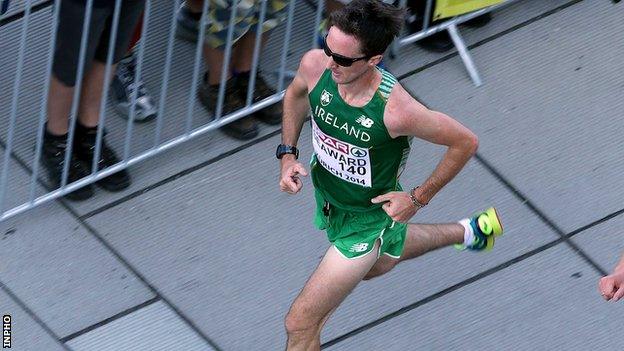 Kevin Seaward clocked a personal best in Berlin