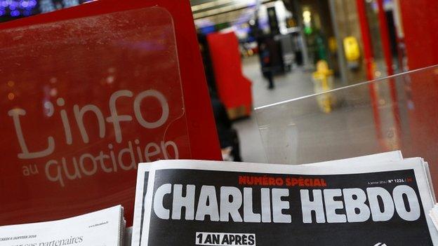 Charlie Hebdo anniversary edition