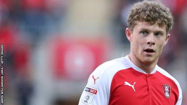 Matt Palmer made 10 league appearances for Rotherham when they were relegated from the Championship in 2018-19