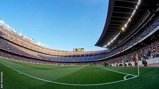 Camp Nou in Barcelona