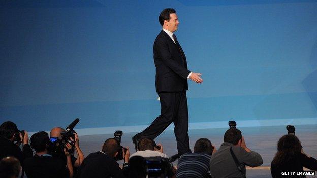 George Osborne on stage