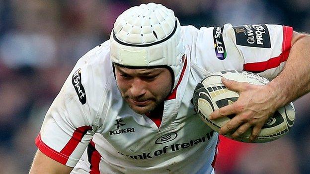 Ulster hooker and captain Rory Best