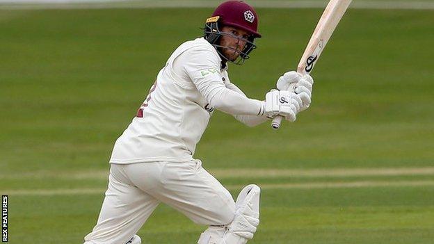 Luke Procter has now made seven made first-class centuries - three for his previous club Lancashire and four for Northants