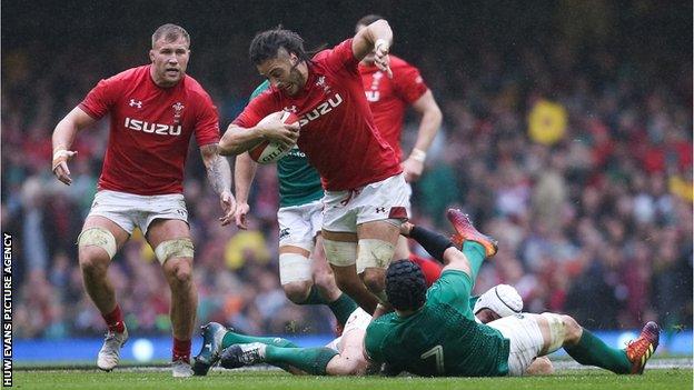 Josh Navidi was part of the Wales side that beat Ireland in the 2019 Six Nations