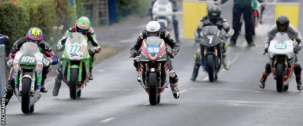 Cookstown 100 action