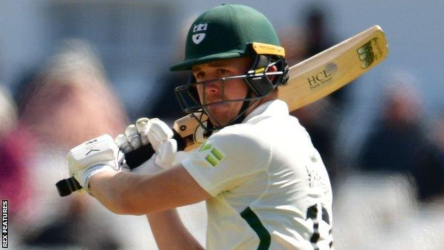 Jack Haynes' only previous century for Worcestershire was against Essex in the One-Day Cup in July 2021