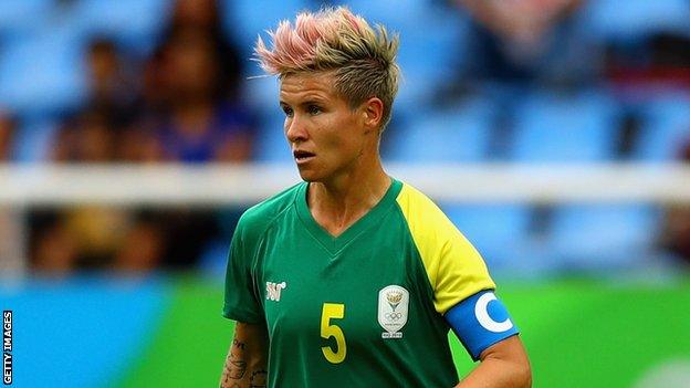 South Africa captain Janine Van Wyk