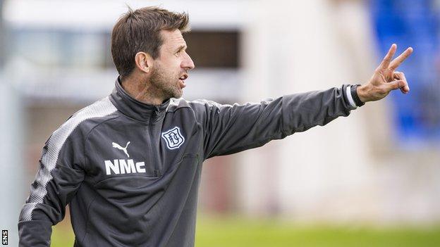 Dundee manager Neil McCann