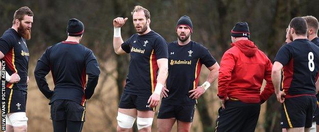 Wales training