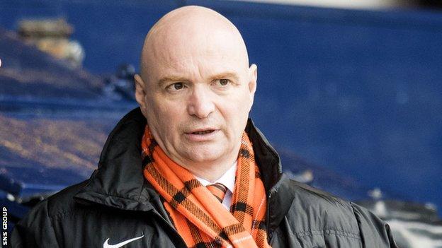 Dundee United chairman Stephen Thompson