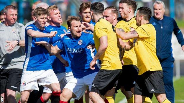 Cowdenbeath v Cove Rangers