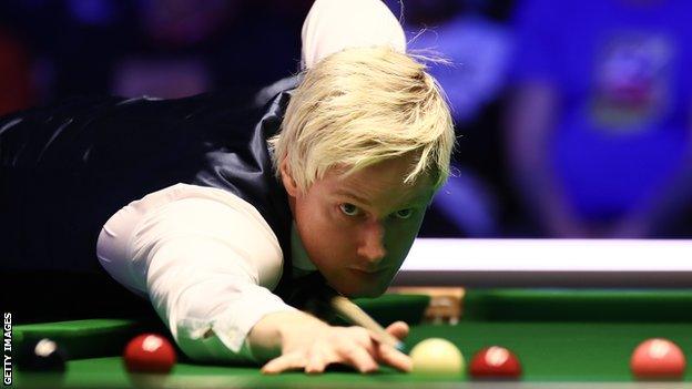 Neil Robertson at the World Grand Prix