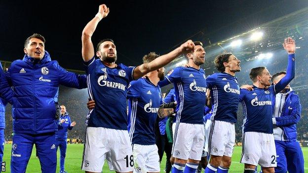 Schalke celebrate