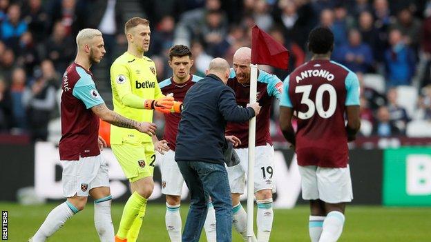 West Ham fan trouble