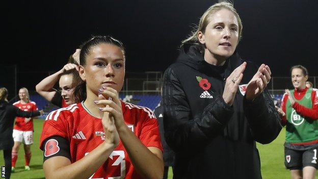 Ffion Morgan was among the players given game-time by Gemma Grainger as they drew 1-1 with Finland in Pinatar, Spain