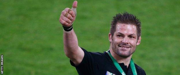 New Zealand skipper Richie McCaw