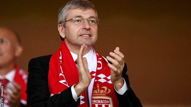 Monaco owner Dmitry Rybolovlev