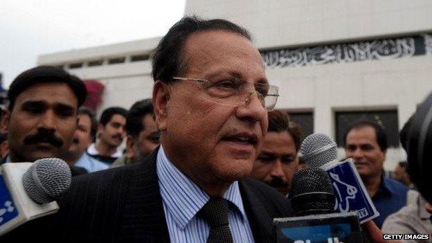 Pakistan's Punjab Province governor Salman Taseer in Islamabad, Pakistan on 28 March 2009