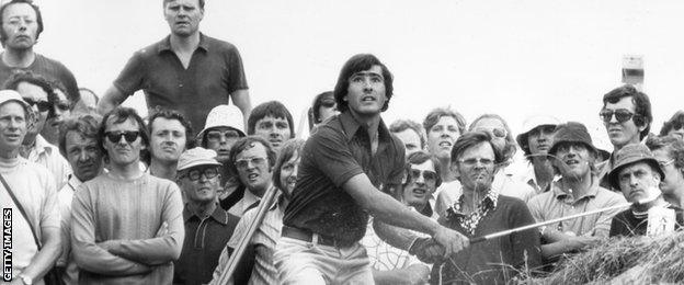 Severiano Ballesteros, Royal Birkdale, 1976