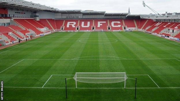 Rotherham's New York Stadium