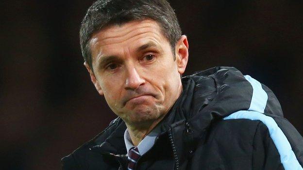 Aston Villa manager Remi Garde