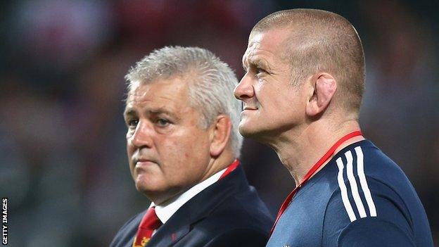 Warren Gatland and Graham Rowntree