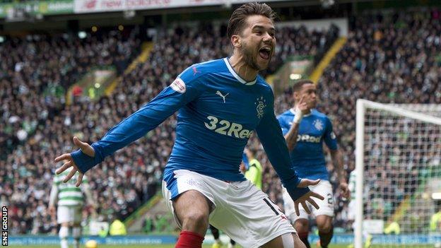 Rangers winger Harry Forrester