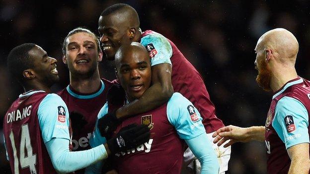 West Ham celebrate