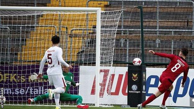 Ostersunds midfielder Jamie Hopcutt