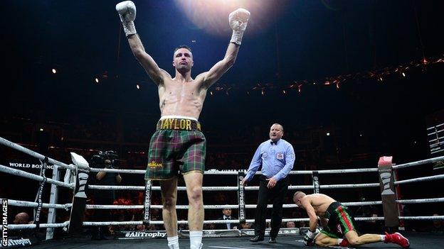 Josh Taylor beat Ivan Baranchyk in Glasgow in May to claim the IBF title