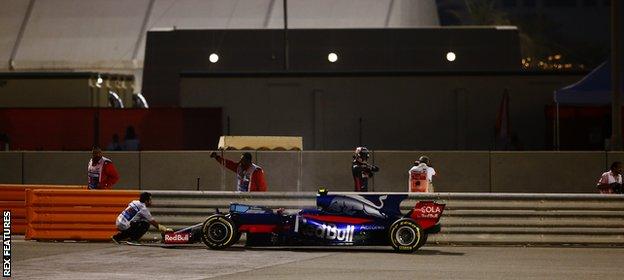 Toro Rosso driver Carlos Sainz Jr