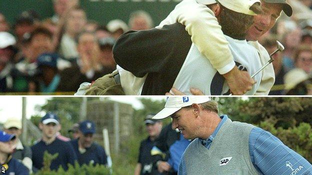 Todd Hamilton and Ernie Els