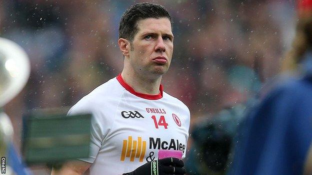 Sean Cavanagh has won three All-Ireland medals with Tyrone