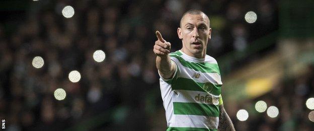 Celtic captain Scott Brown