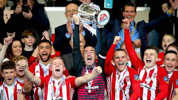 Derry lift EA Sports Cup