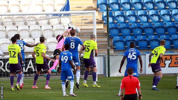 Cohen Bramall scores for Colchester