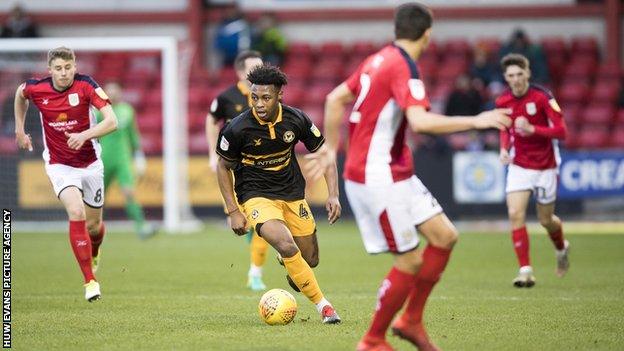 Forward Antoine Semenyo had got Newport back on level terms at Crewe