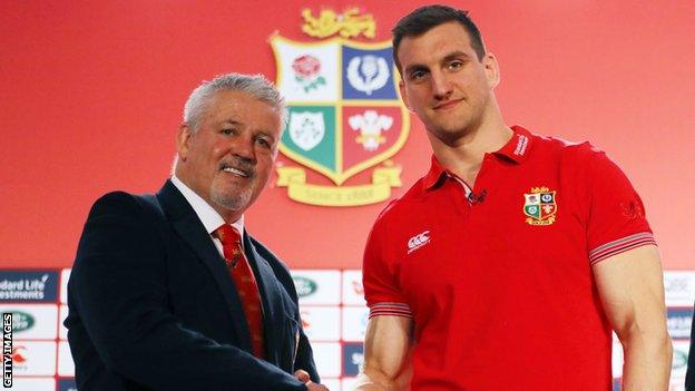 Warren Gatland and Sam Warburton