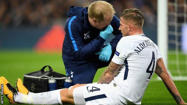 Toby Alderweireld's season has been disrupted by a hamstring injury